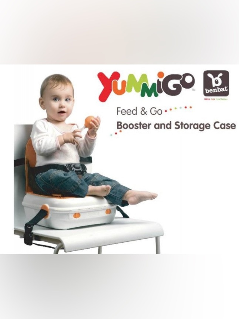 Benbat YummiGo Feed & Go booster seat 3 in 1